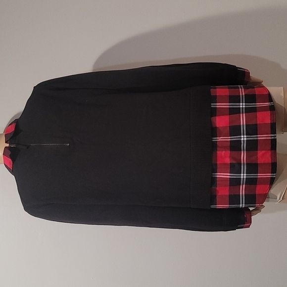 Foxcroft Grant Layered Sweater womens size L - Picture 3 of 4